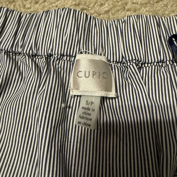 Cupid stripe off the shoulder ruffle top - Picture 2 of 3